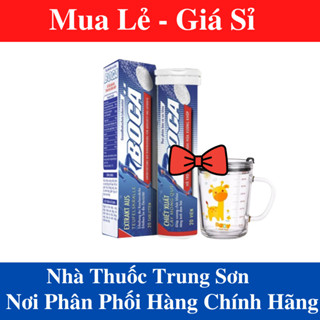 Viên sủi Boca 🌸[ ẢNH THẬT ]🌸 dứt điểm đau nhức xương khớp tuýp 20 viên Cam Kết Chính Hãng