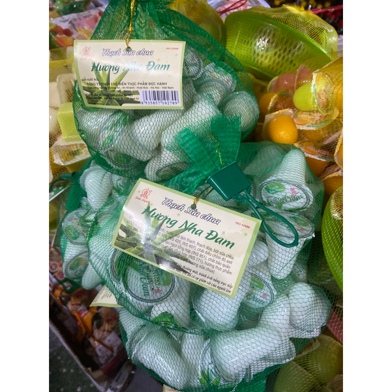 thạch sữa chua hương nha đam