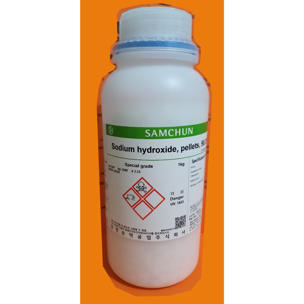 Sodium hydroxide, pellets NaOH Cas 1310-73-2