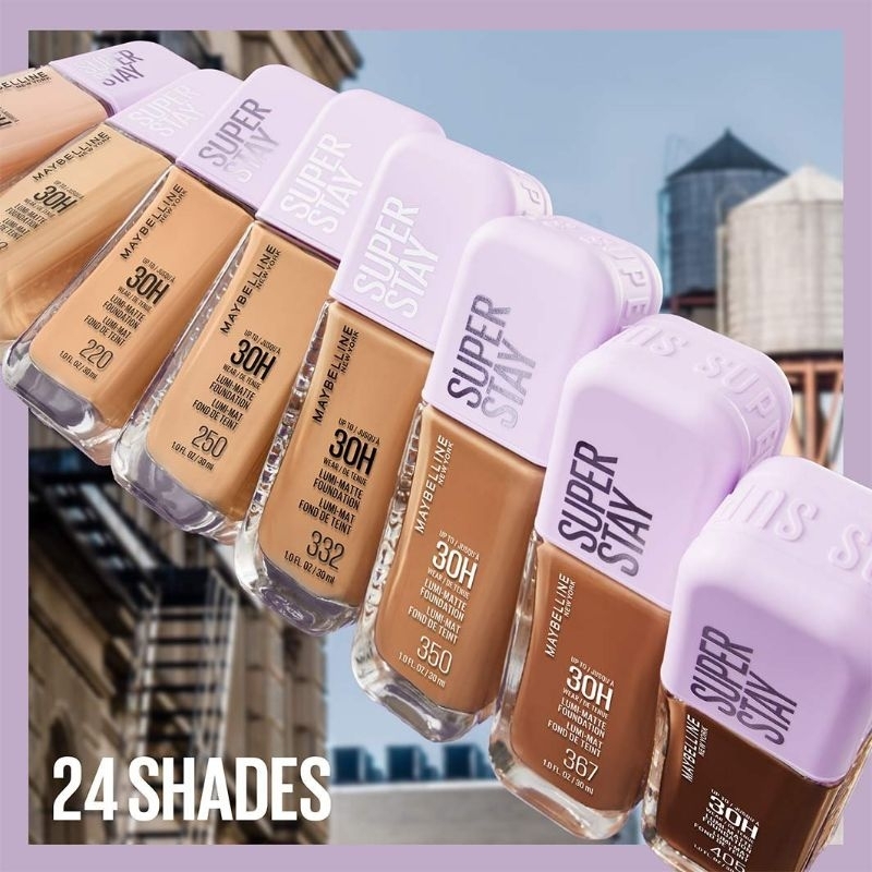 [BẢN MỸ] KEM NỀN MAYBELLINE BẮT SÁNG CHE PHỦ SIÊU SUPERSTAY UP TO 30H LUMI - MATTE FOUNDATION 30ML