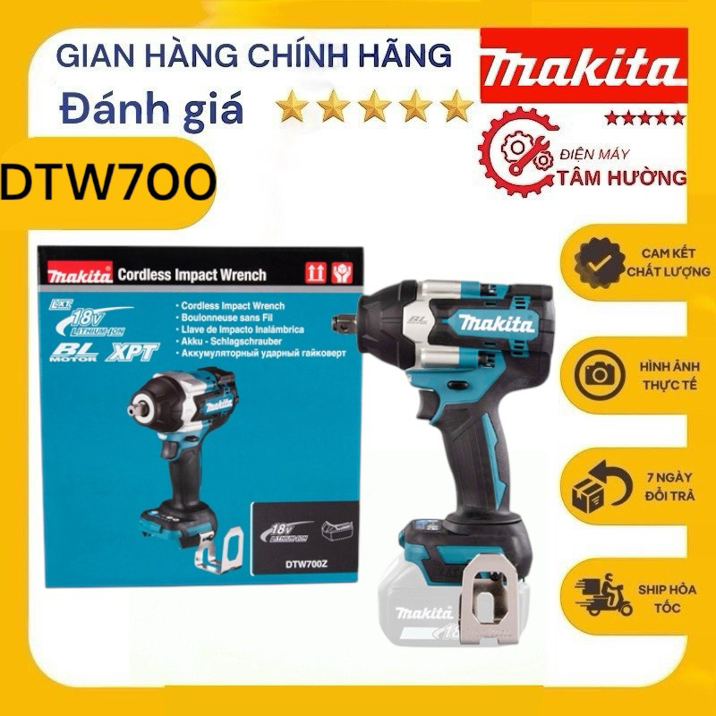 Bulong Makita DTW700 hàng chính hãng Makita VN