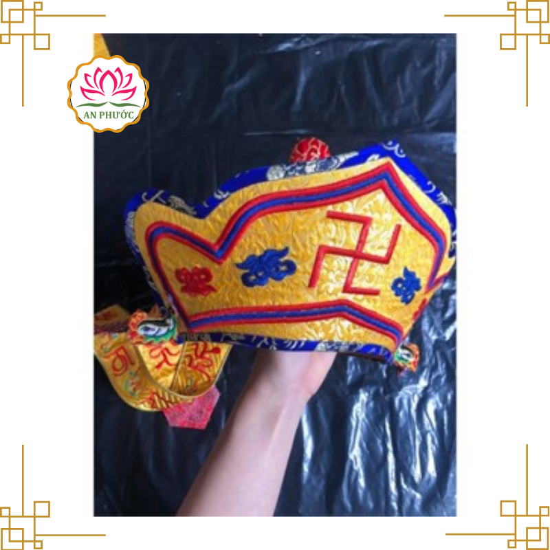 mũ tì lô - mão tì lô - mũ đội khi làm lễ của tăng sỹ Phật giáo - PG An Phước