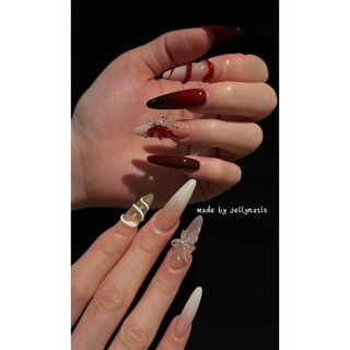 móng giả_nail box móng thiết kế rắn xinh đẹp kiêu kỳ