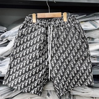 Quần Cộc Nam Mùa Hè Đì Ô Phối Hoạ Tiết Chữ Toàn Thân Chất Cotton Thoáng Mát, Qần Đùi Nam Boy Phố Hot Hè 2025