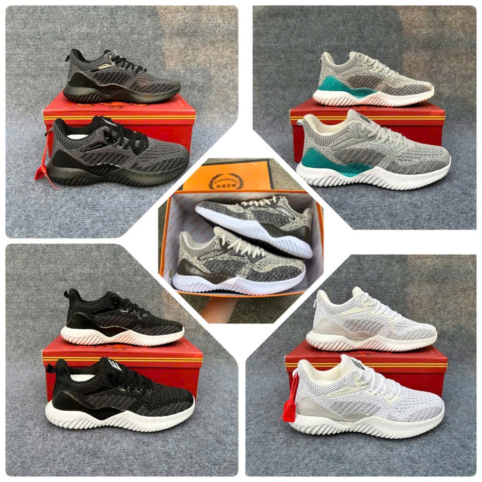 [Lùi 1 size] HÀNG CHẤT⚡️Giày Alphabounce Giày thể thao nam nữ full 5 màu