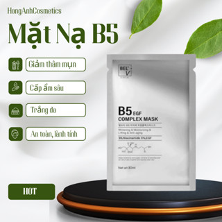 [ HÀNG CHUẨN SPA ] 20 MIẾNG MẶT NẠ B5 BẠC   HÀN QUỐC phục hồi giúp cấp ẩm, cấp nước, căng mọng, phục hồi