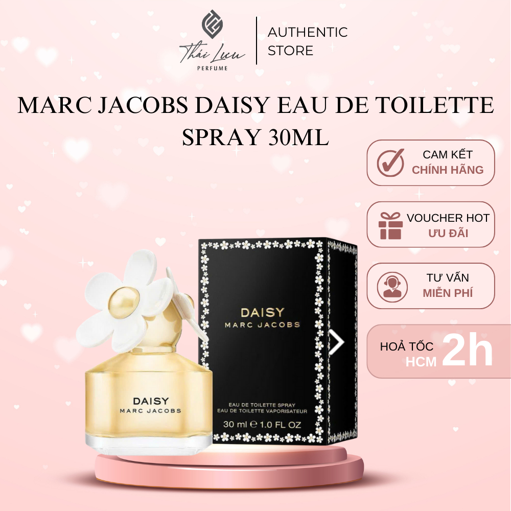 Nước hoa Marc Jacobs Daisy Eau de Toilette spray 30ml Full seal | Thái Lưu Authentic
