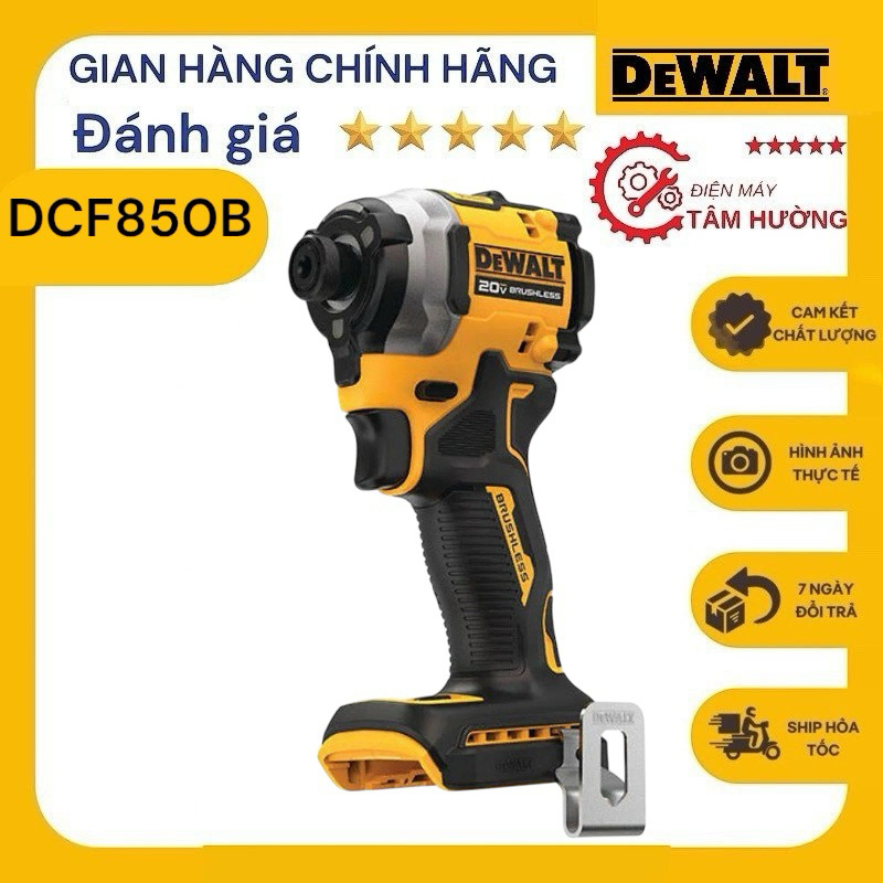 Dcf850-  Máy vặn vít 20v Dewalt -  Hàng new usa, made in mexico