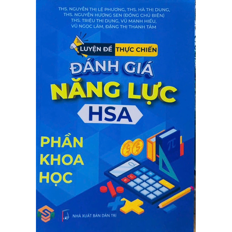 Sách - Luyện đề thực chiến - Đánh giá năng lực HSA - Phần Khoa Học