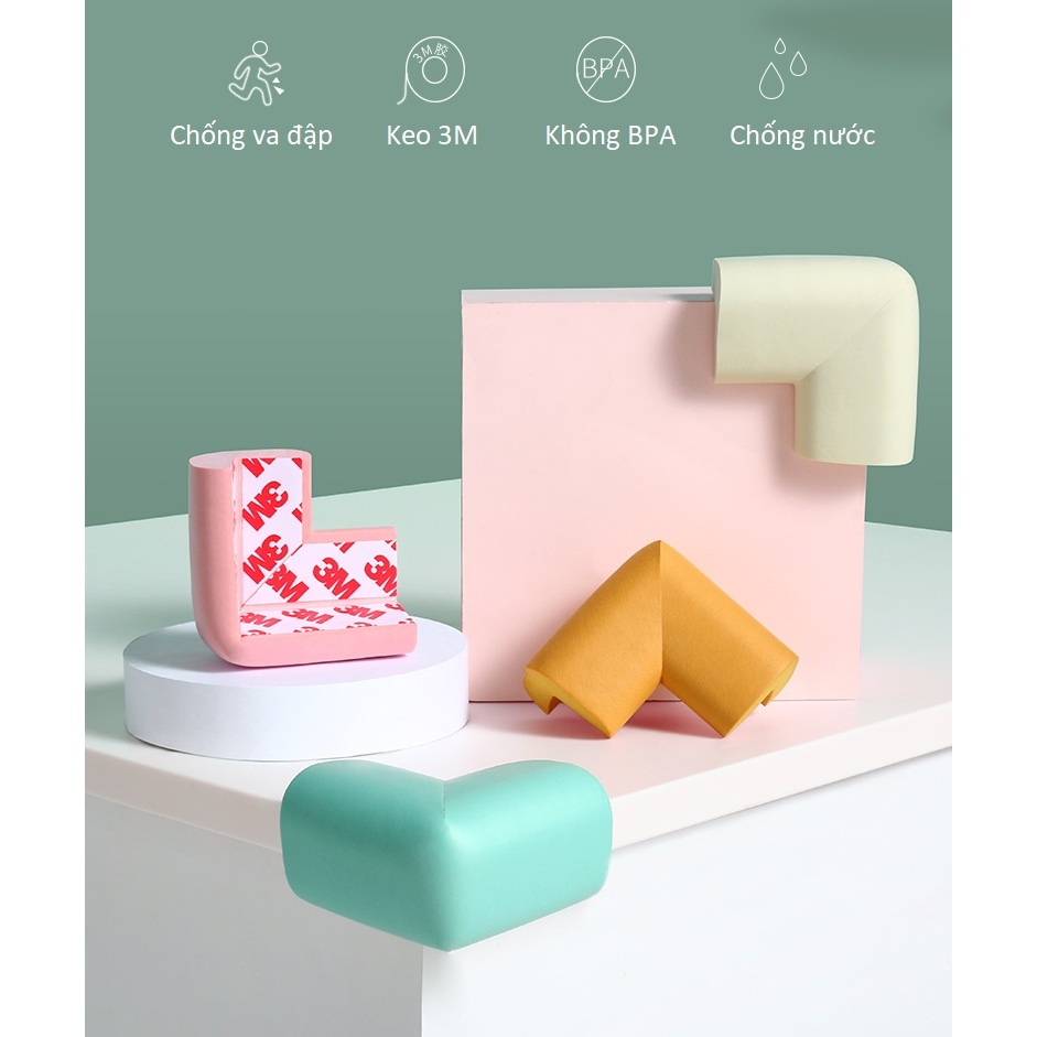 Xốp Mút bọc cạnh bàn, góc bàn giữ an toàn cho bé