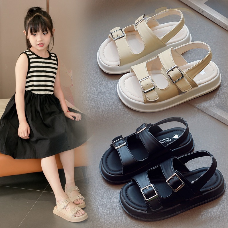 Dép Sandal Đi Học Cho Bé Gái Từ 3-12 Tuổi Siêu Mềm Nhẹ