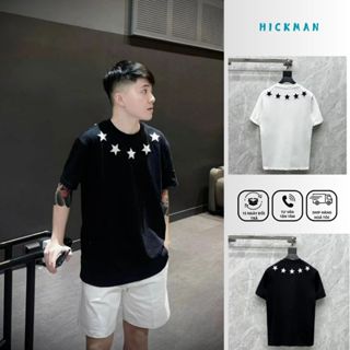 Áo Thun DOEL In Ngôi Sao Năm Cánh Dễ Phối MÙA Hè - Aó Phông Nam Nữ Chất Vải Cotton Hình In Siêu Nét 2025