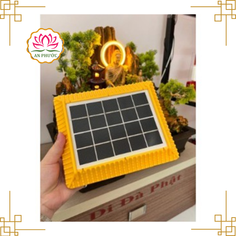 Máy niệm Phật năng lượng mặt trời Mái Nhà có tụng kinh địa tạng - PG An Phước