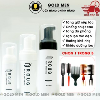 Bọt tạo phồng tóc Roug Sea Salt Mousse 150ml - Singapore [CHÍNH HÃNG]