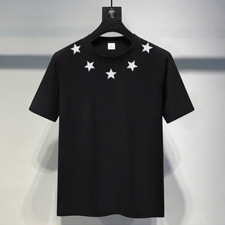  Áo phông nam nữ in ngôi sao chất cotton thấm hút đủ saze S M L XL 