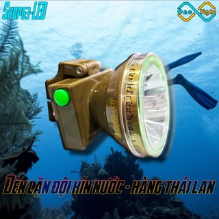 Đèn đội thái lan chóa 85mm, chống nước cực tốt, sáng mạnh 7-9 giờ (hộp nhựa, sạc, dây đeo)