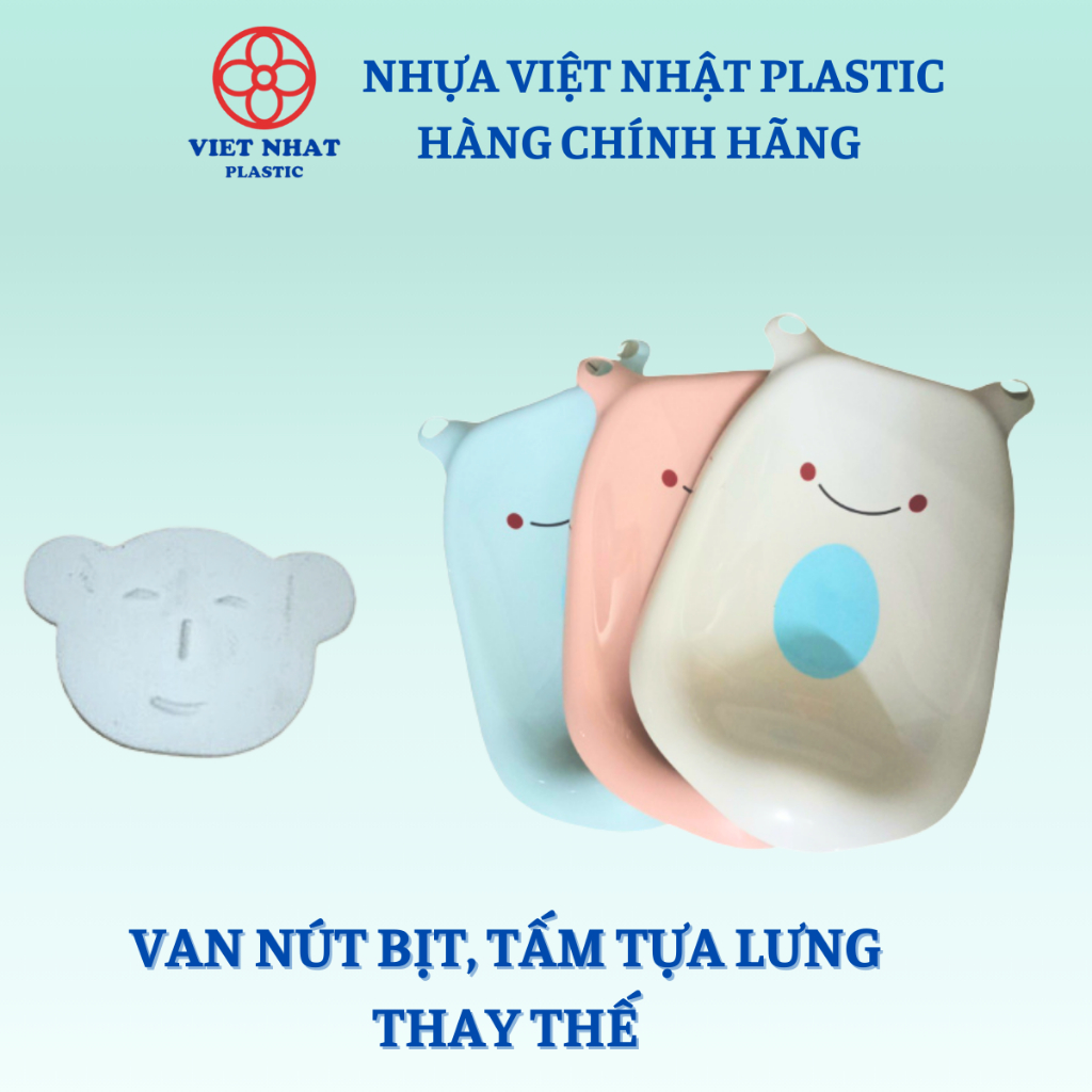 Van, nút bịt, giá đỡ lưng chậu tắm ếch cho bé giá rẻ th89