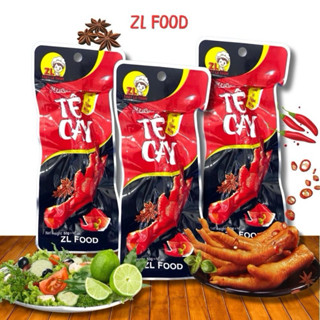  Combo 30 và 40 chân gà Tê Cay 50g của zl food chân to đậm vị thơm cay 