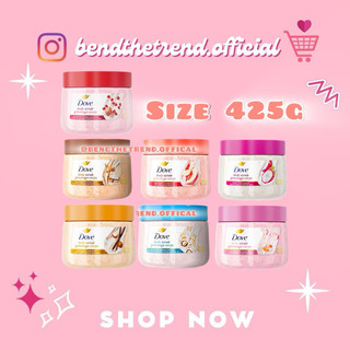 [AUTH-ĐỦ BILL] HỦ LỚN MỚI BẢN MỸ 425g TẨY DA CHẾT DOVE BODY SCRUB GOMMAGE CORPS