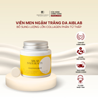 Viên Ngậm Trắng AIBLAB Dưỡng Trắng Da, Bổ Sung Collagen Cho Da Trắng Hồng, Căng Bóng, Giúp Da Mịn Màng, Sáng Bóng