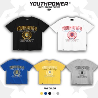  Áo Thun Boxy CLASSY YOUTHPOWER Form Rộng Nam Nữ Oversize Unisex Cotton 2 Chiều 250gsm Cổ tròn Local Brand Việt Nam 