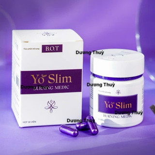  Giảm Cân YoSLim Chính Hãng Viên Hủy Mỡ Yo Slim Giảm Cân B.O.T giảm cân hiệu quả lấy lại vóc dáng 1Hộp 30vien dùng15ng 