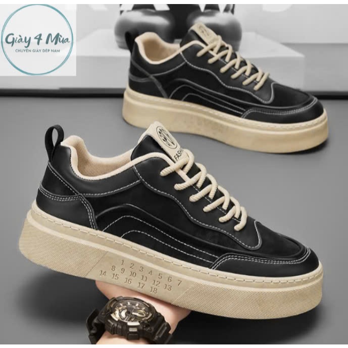 Giày Nam Thể Thao GM06 Đế Khâu Cực Bền