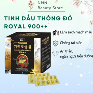 Tinh Dầu Thông Đỏ Royal 900++ Điều Hoà Huyếp Áp Phòng Ngừa Tai Biến Và Tiểu Đường