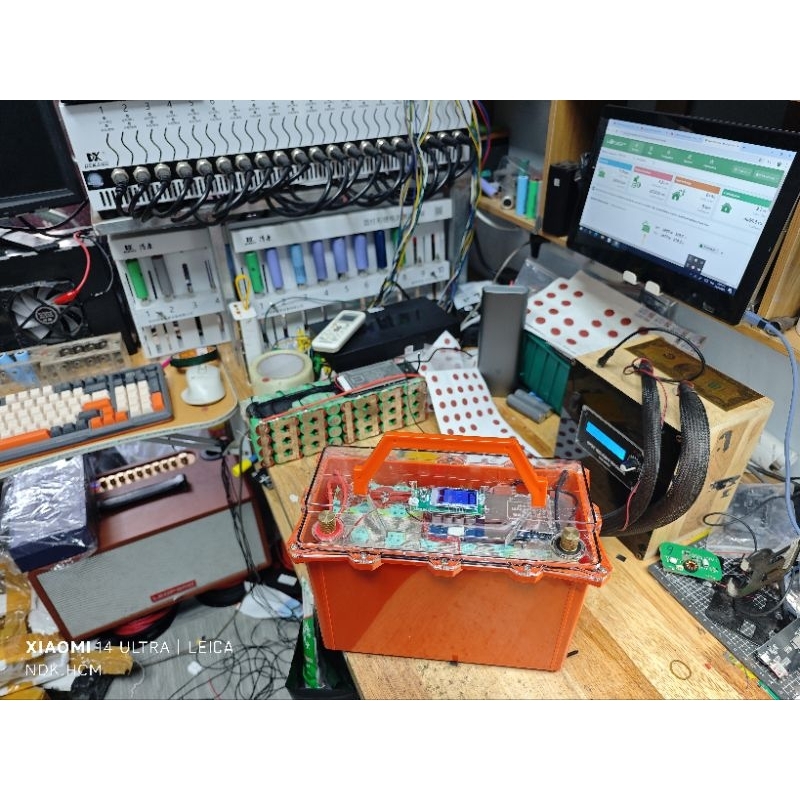 phụ kiện câu cá chống nước 12v 30Ah 60Ah 75Ah