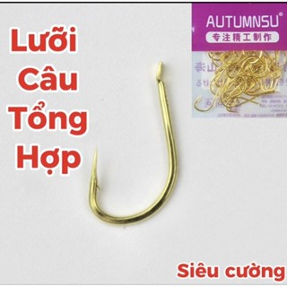 LƯỠI CÂU cá màu vàng giá rẻ nhất (câu nhiều loại cá ) chất lượng tốt