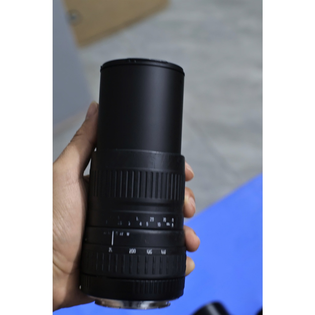 Sigma 100-300 f:4.5-6.7 DL for Canon ef  (te tua do bị rơi, kính còn đẹp) dành cho người có đam mê - Ống kính Canon EF