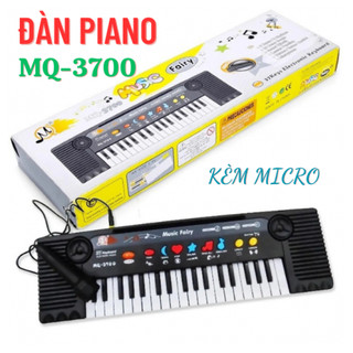 Đàn organ MQ 3700 có tặng kèm mic cho bé, quà tặng cho bé, kèm dây sạc USB