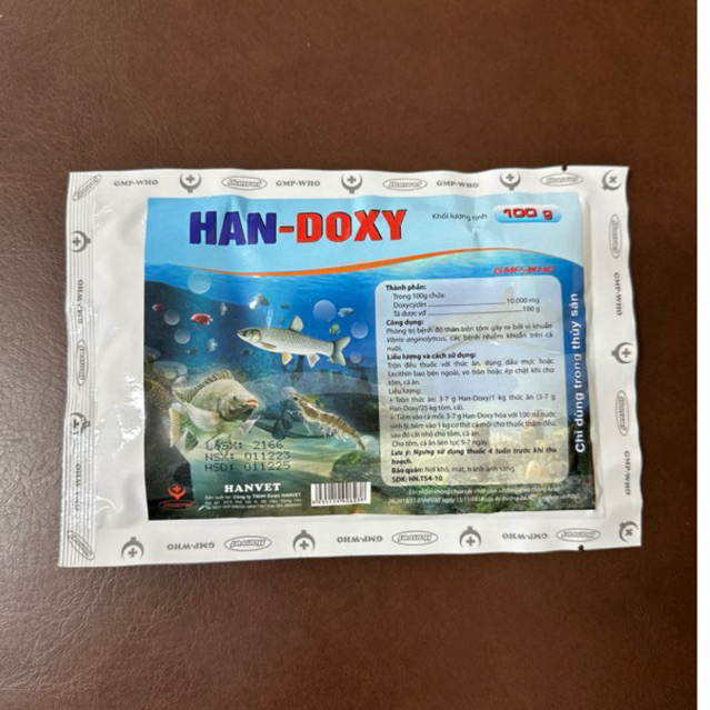 HAN-DOXY (100G, 500G) - Dùng trong thủy sản