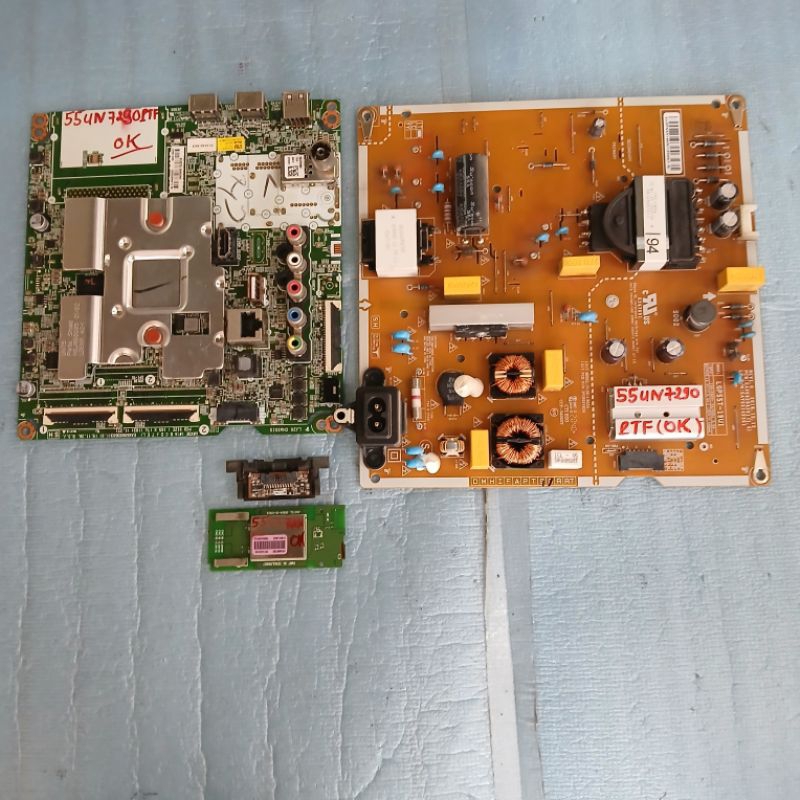 bo mạch tivi LG 55UN7290PTF 55UN7290,bo xử lý, khiển, nguồn, main chính, chủ