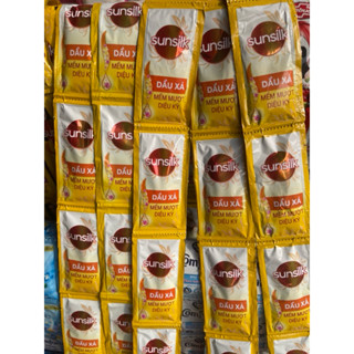 combo 5 dây dầu gội/xả sunsilk  vàng 10 gói