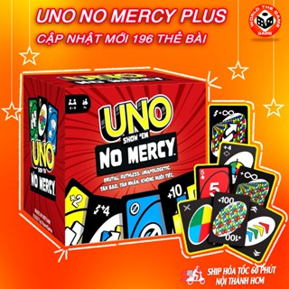  Bài uno no mercy Plus 196 lá bài không thương xót phiên bản mới cập nhật 2025 