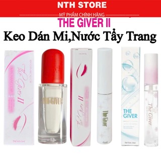 Keo Dán Mi The Giver 5ml ,4ml Gắn Mi Sợi ,Mi Gân Trong Mi Gân Đen , Nước Tẩy Trang The Giver 15ml