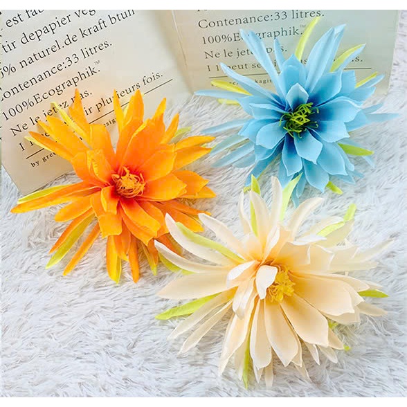 Đầu Hoa Quỳnh 21cm HOA24, Hoa Trang Trí Handmade Decor Trang Trí Phòng Tiệc Cưới