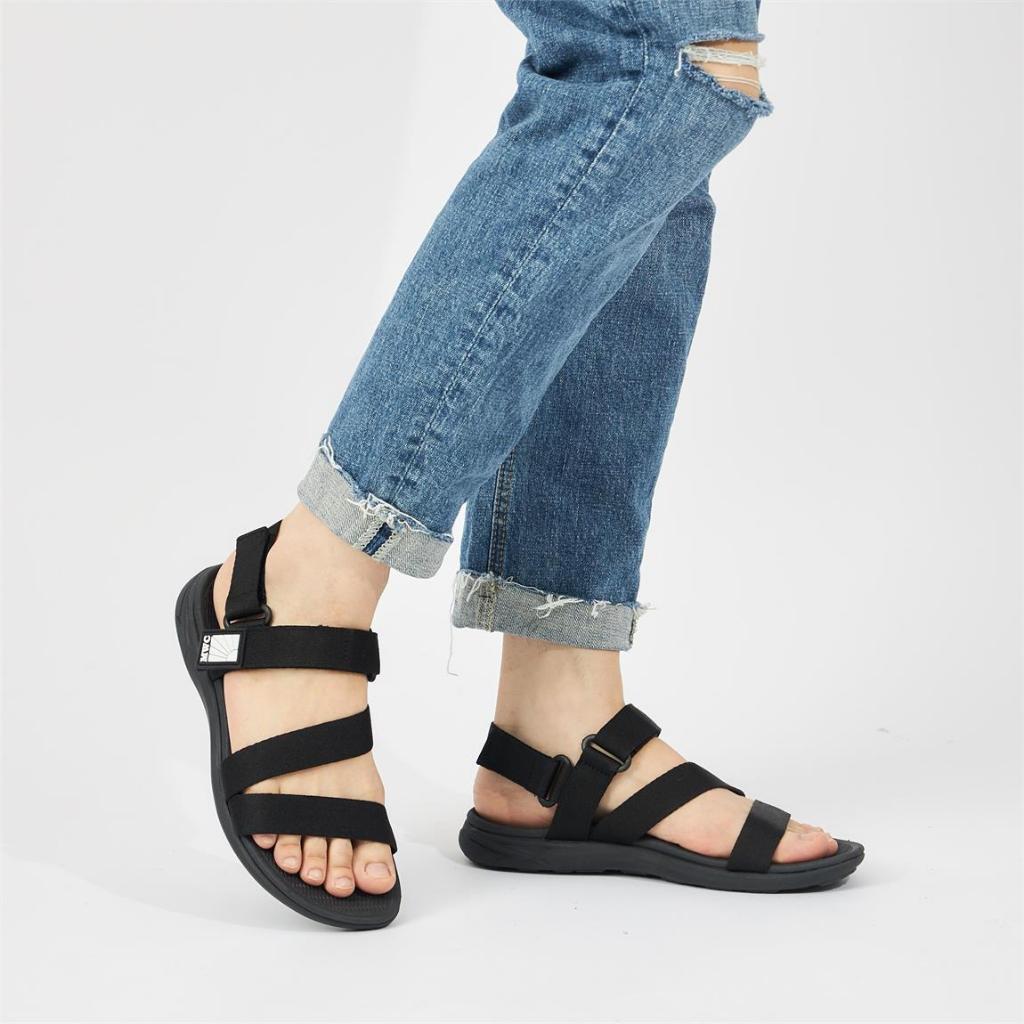 7038 - Giày Sandal Nam Quai Ngang Đan Chéo Trẻ Trung