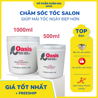 Kem Hấp ủ xả tóc oasis loại 1 Boya 1000ml huige