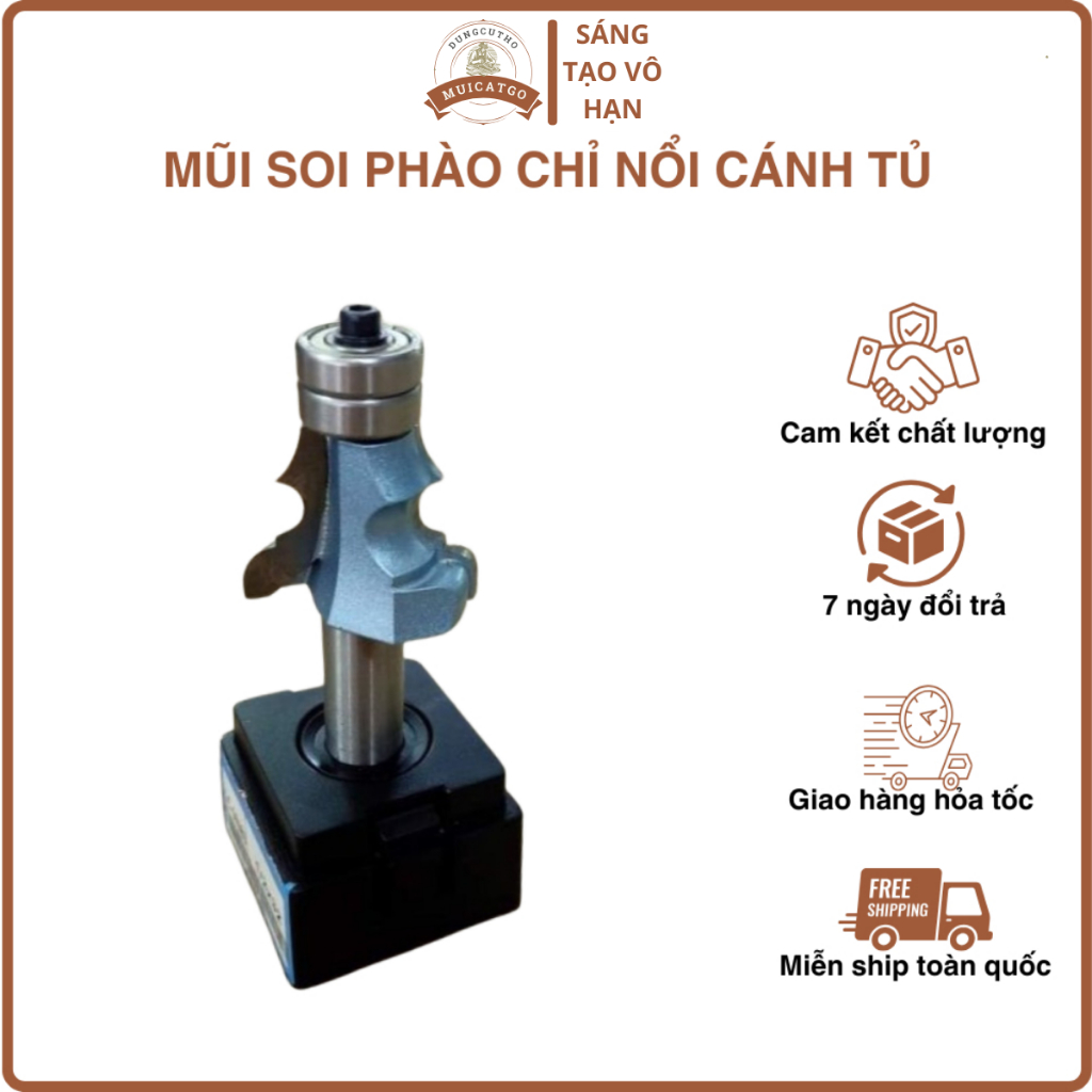 MŨI SOI PHÀO CHỈ NỔI CÁNH TỦ
