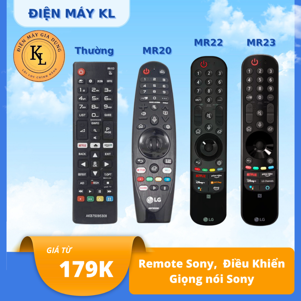 Remote Magic LG, Điều Khiển Giọng Nói Chính Hãng MR20/MR21/MR22/MR23