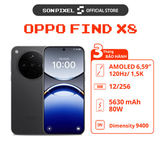 Điện Thoại OPPO Find X8, Chip Dimensity 9400, Ram 12GB/256GB, Camera Đỉnh Cao. SonPixel