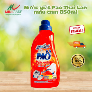 Nước giặt pao màu cam 850ml