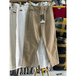 Quần baggy 9 tấc kaki co giãn