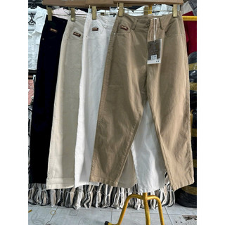 Quần baggy 9 tấc kaki co giãn