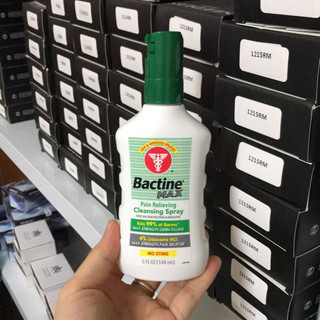 Bactine Max 248ml, sản phẩm xịt trong xăm hình, dụng cụ xăm hình Tattoo.