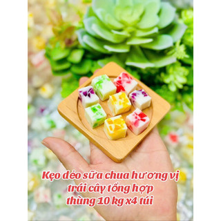  Sỉ 1kg kẹo dẻo sữa chua mix nhiều vị 