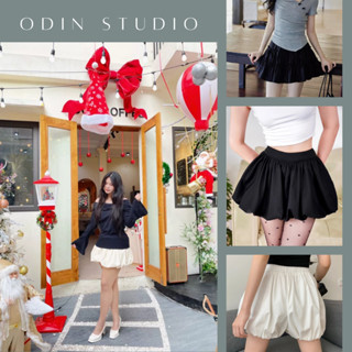 Quần short Nữ Đùi BÍ NGÔ Bo Cạp Chun Lưng Thun Co Giãn Chất Kate Bóng Mềm Mại Xinh Xắn Hottrend 2025 - ODIN STUDIO