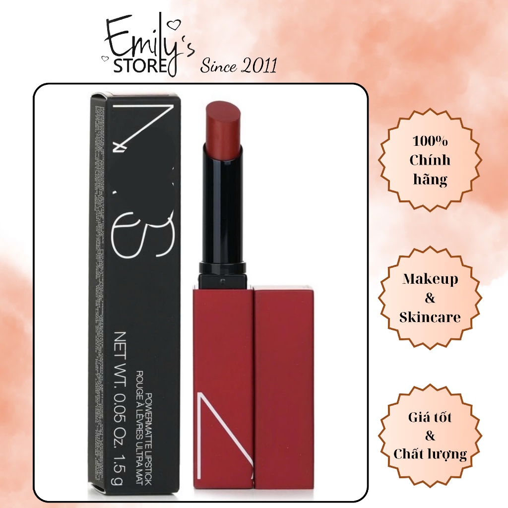 Son Thỏi Lì Nars Powermatte Lipstick
